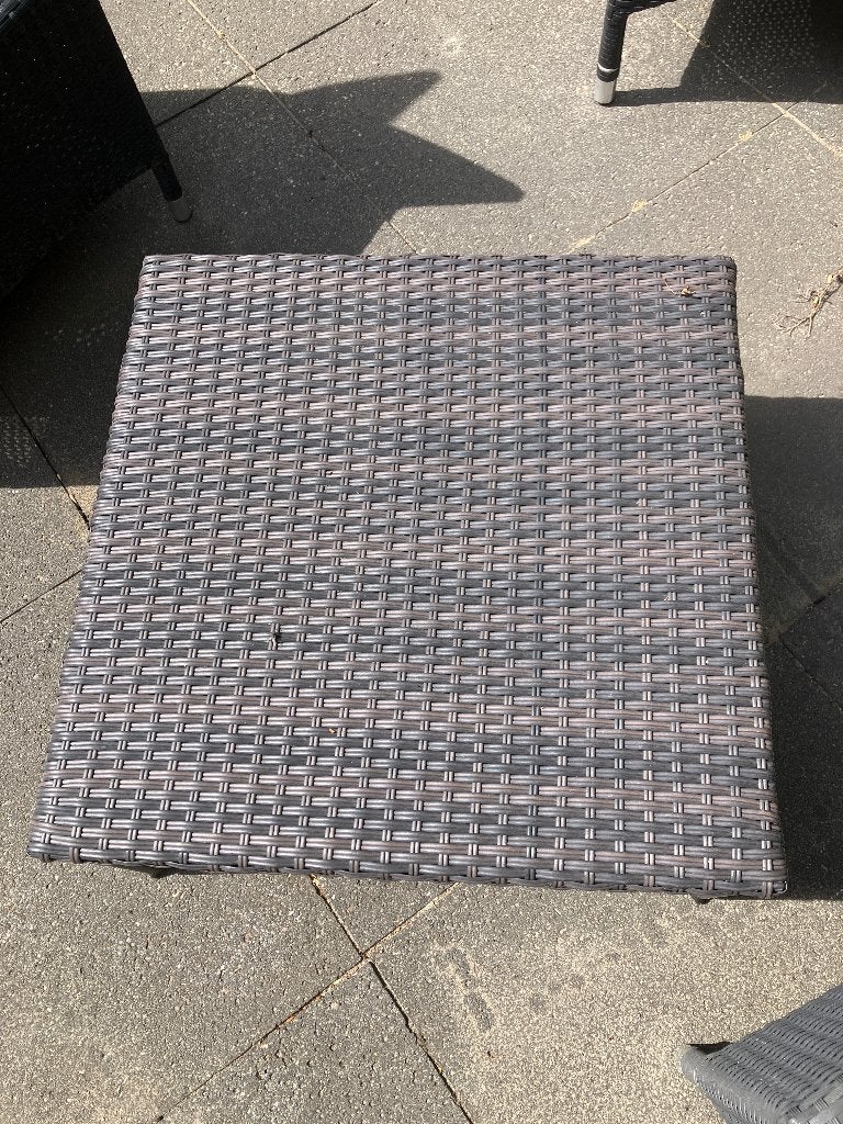 Tuin voetenbankje, Ophalen, Zo goed als nieuw, Kunststof