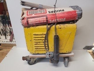 las machine, Doe-het-zelf en Verbouw, Ophalen, Gebruikt, 150 tot 250 ampère, Elektroden