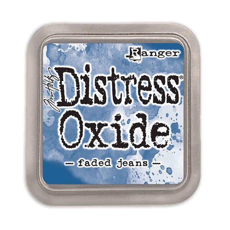 Ranger Tim Holtz Distress Oxide Faded Jeans #55945, Hobby en Vrije tijd, Verzenden, Nieuw, Clearstamp