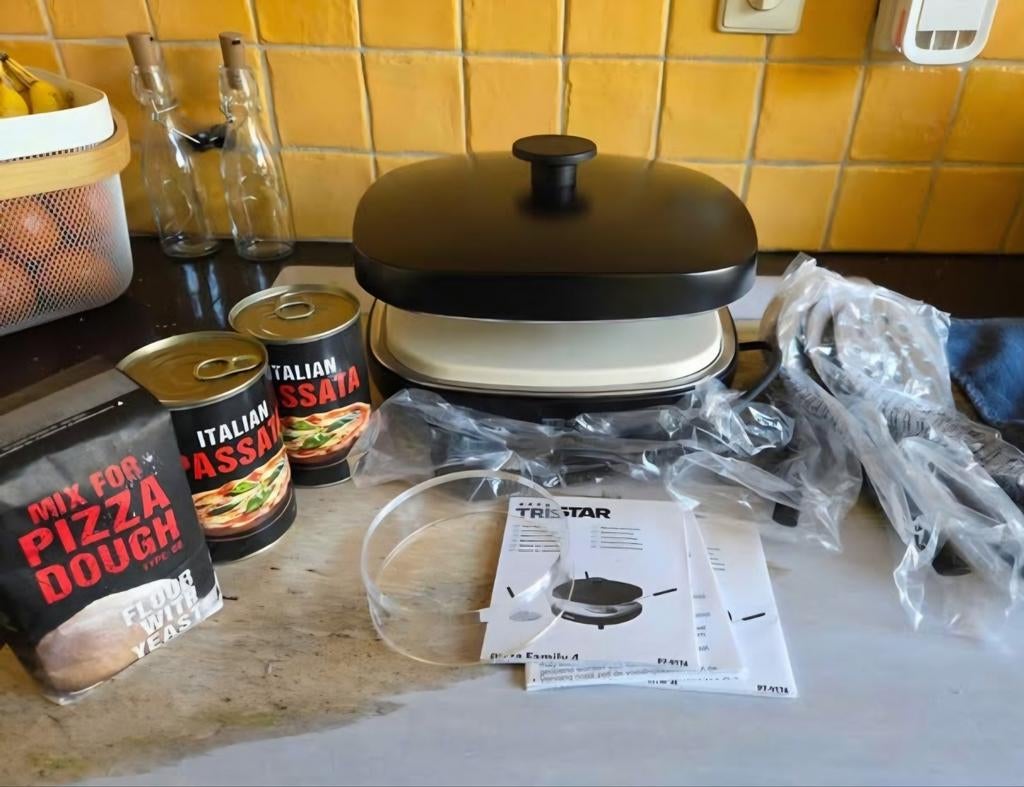 Te koop pizzarette,, Ophalen, Zo goed als nieuw