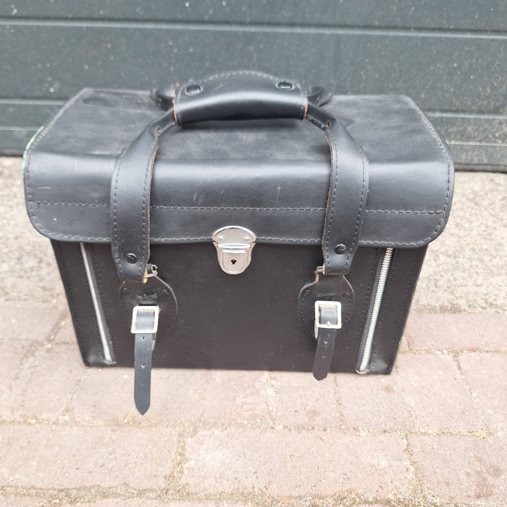 Vintage Camera Tas / Fototas / Koffertje van Leer, Overige merken, Gebruikt, -, -
