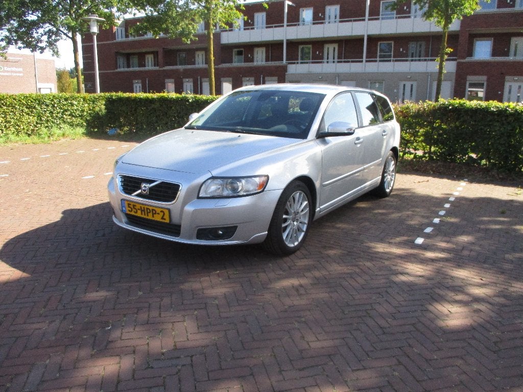 Volvo V50 2.0 2009 Grijs, Auto's, Voorwielaandrijving, Zwart, 4 cilinders, 1283 kg