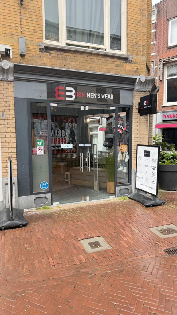 Overname heren kledingwinkel