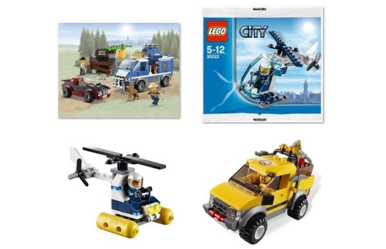 Lego City Forrest Hulpdiensten 4 sets | zgan, City, Lego, Ophalen of Verzenden, Zo goed als nieuw