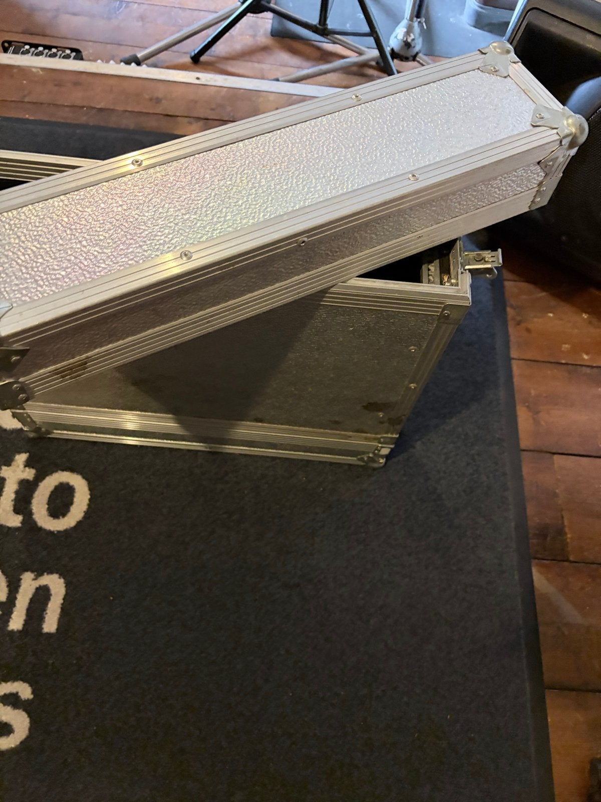 19 inch 2HE Flightcase voor apparatuur, Ophalen, Gebruikt, Speaker of Versterker, Flightcase