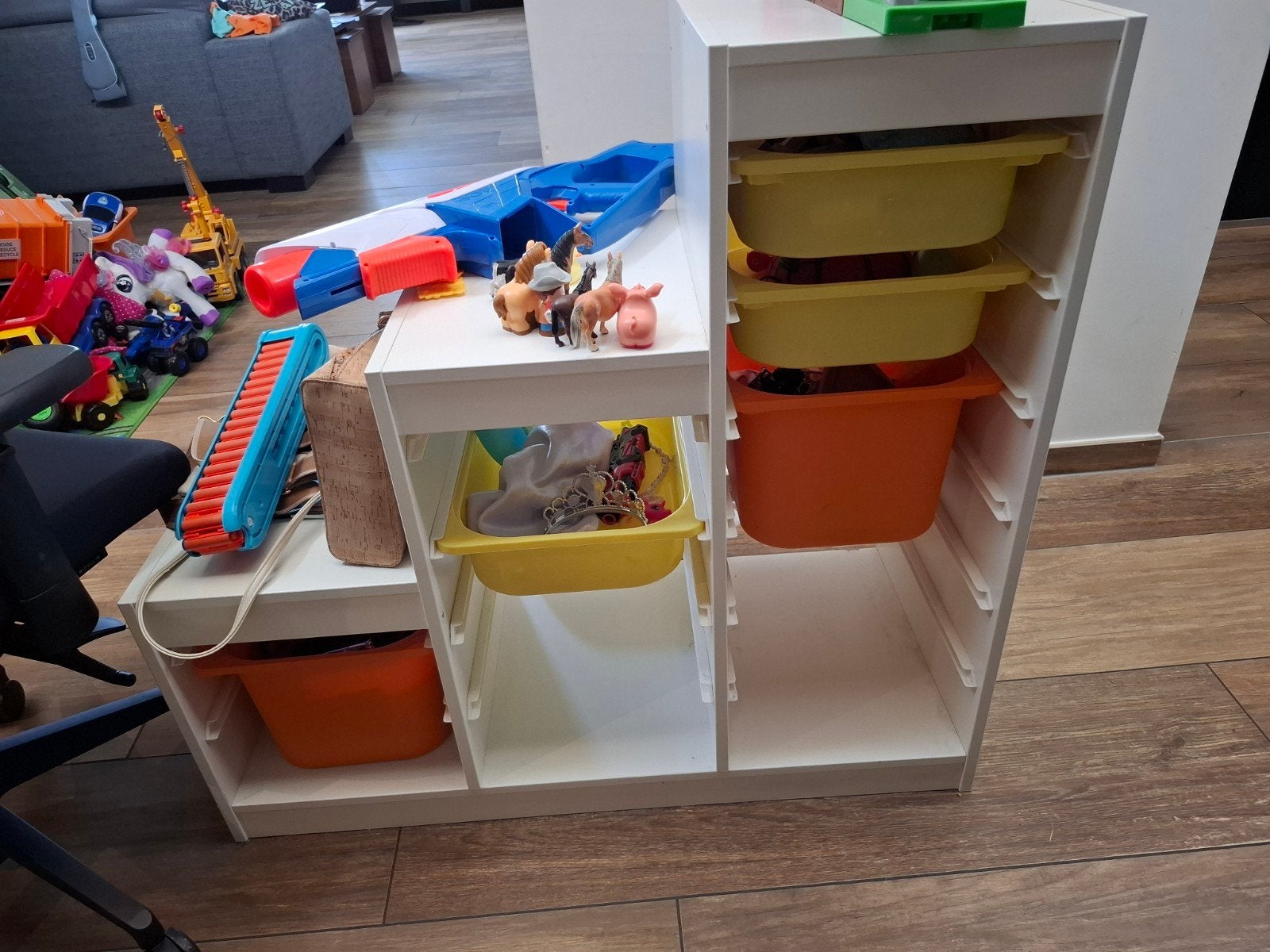 ikea bakken vakken kast, Ophalen, Gebruikt
