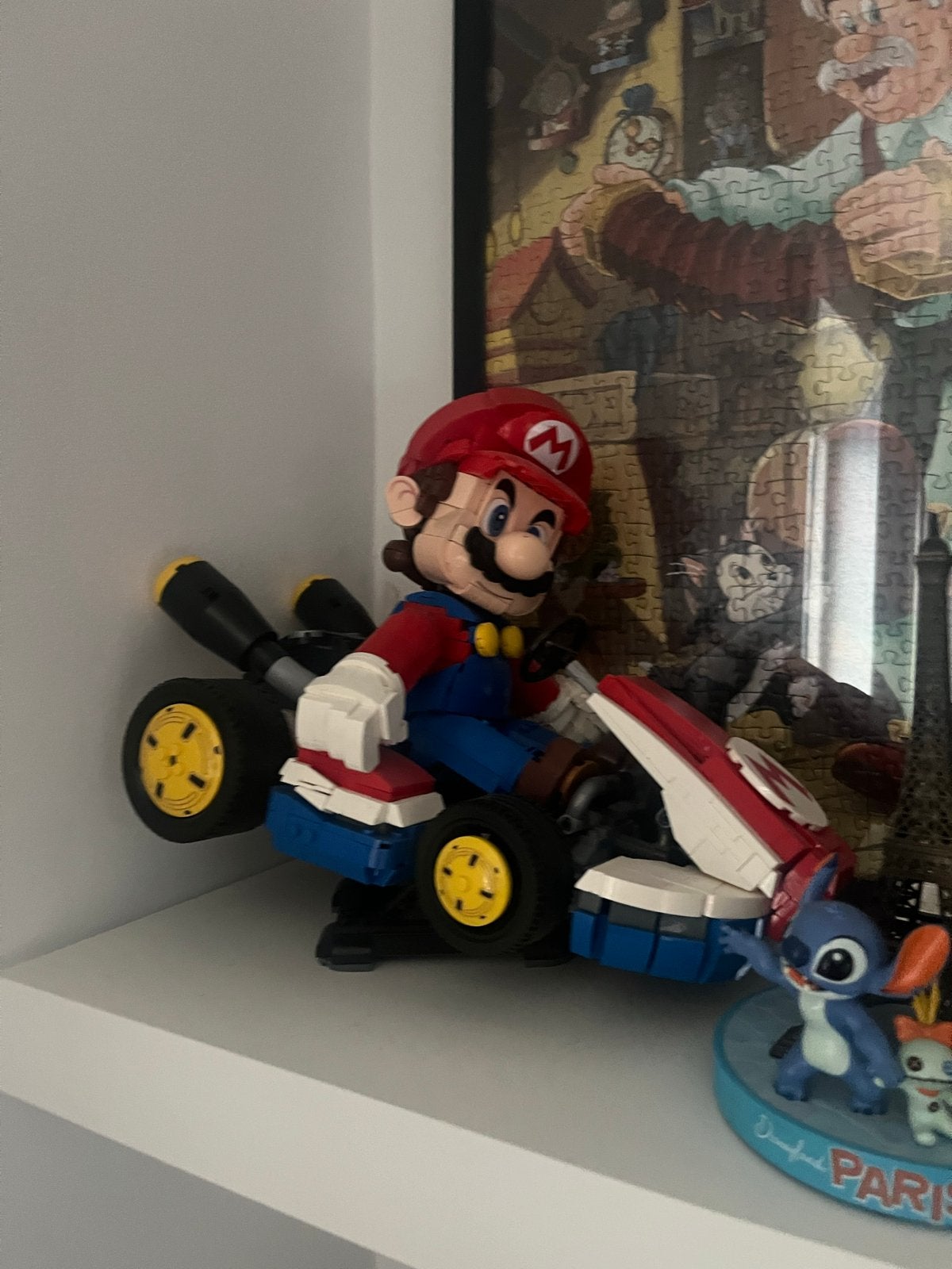 Nep LEGO Super Mario Kart bouwstenen figuur, Ophalen of Verzenden, Zo goed als nieuw, Overige merken