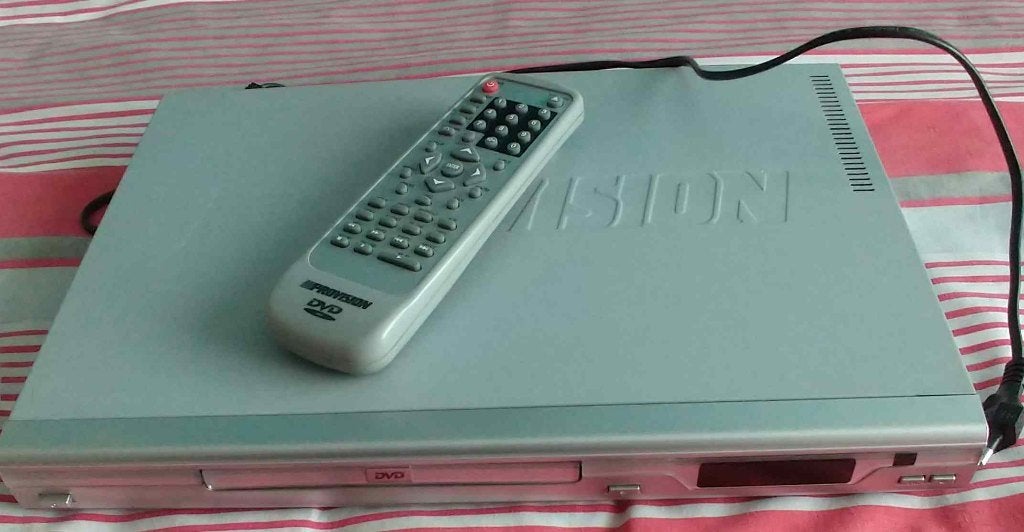 DVD Speler Provision DVD3854PR (defect) + afstandsbediening, Ophalen of Verzenden, Niet werkend, Overige merken