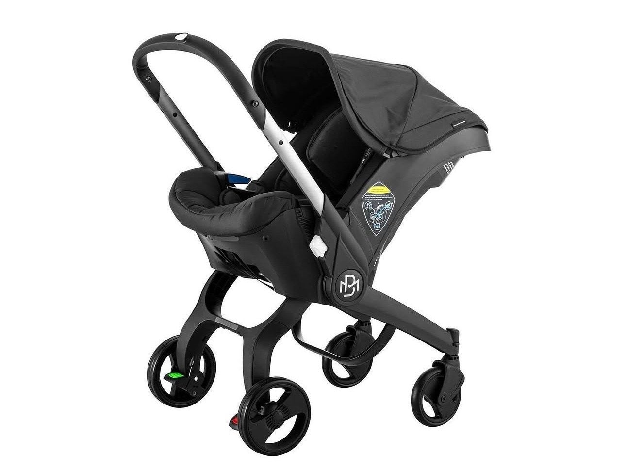Baby maison Autostoel met geïntegreerde kinderwagen, Overige merken, 0 t/m 13 kg, Gebruikt, Autogordel