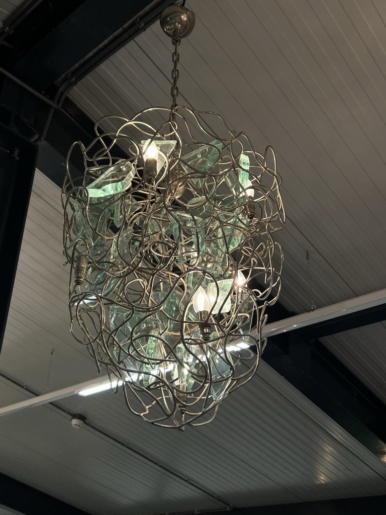 Brand van Egmond Kegel Kroonluchter Design Hang Lamp, Overige materialen, Ophalen of Verzenden, Zo goed als nieuw, Brand van Egmond
