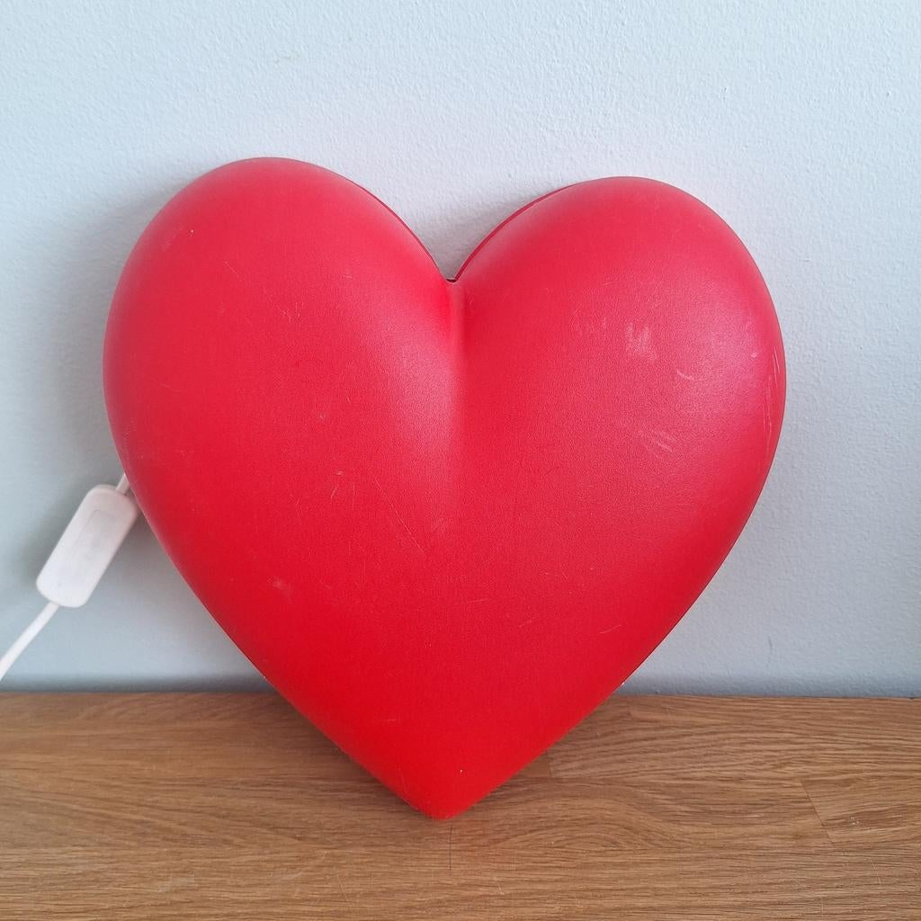 IKEA Smila Hjärta, hart lamp, Ikea, Ophalen of Verzenden, Zo goed als nieuw, Metaal