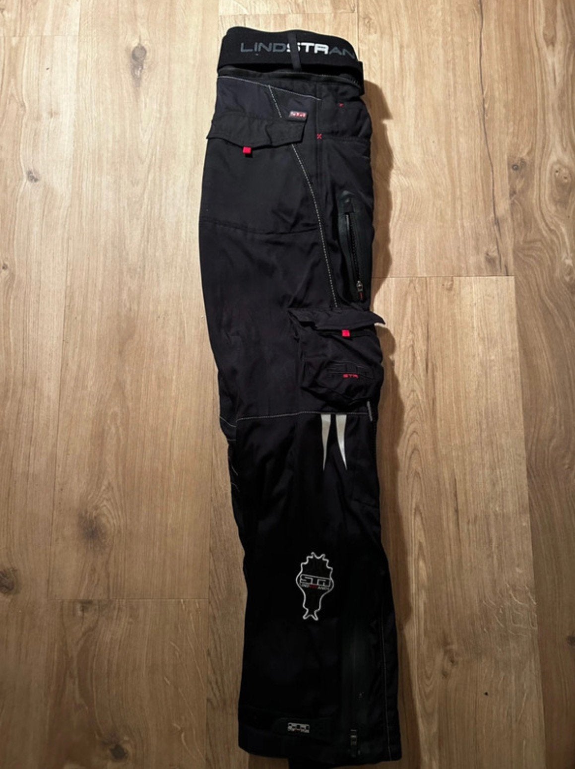 Lindstrands motorbroek XL, Motoren, Kleding | Motorkleding, Ophalen of Verzenden, Tweedehands, Broek | textiel