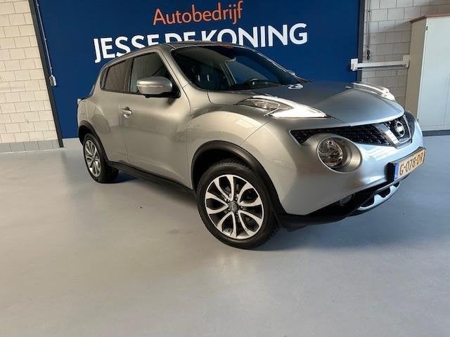 Nissan Juke 1.6 DIG-T Connect Edition |190 PK | bj.2015,kleu, Auto's, Voorwielaandrijving, Gebruikt, Euro 6, 360° camera