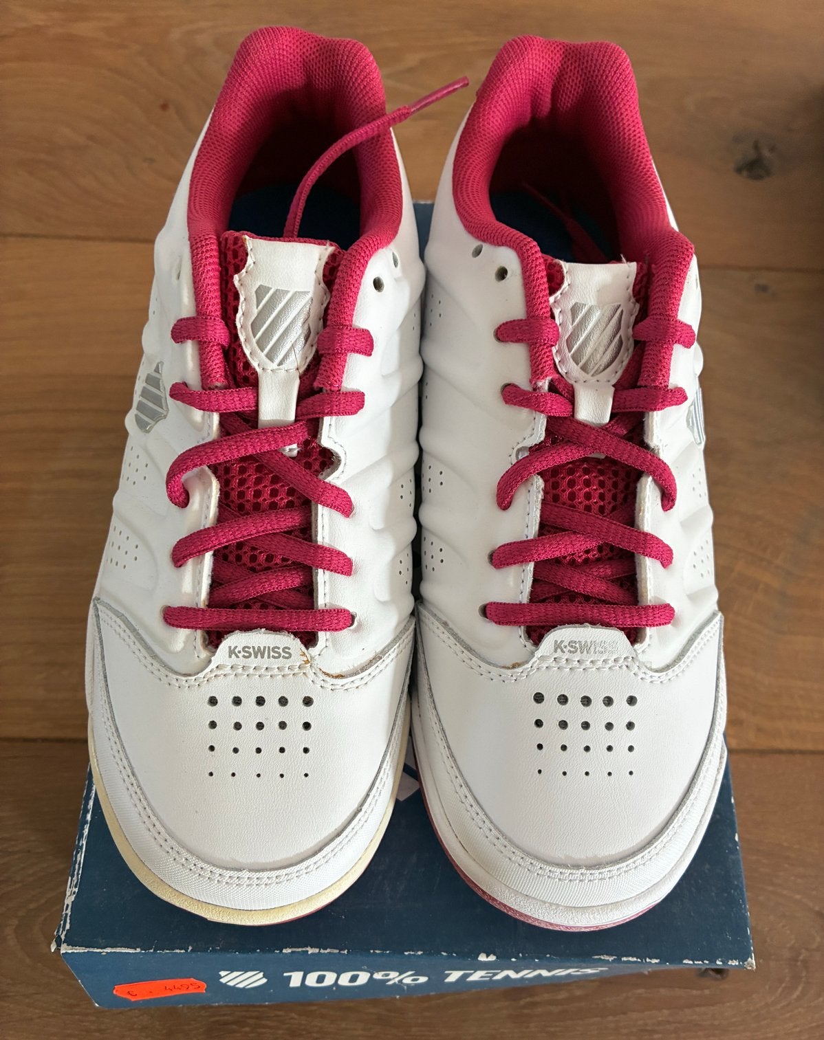 K-Swiss Ultrascendor Omni tennisschoenen - Maat 35, Ophalen of Verzenden, Nieuw, Wit, Sportschoenen