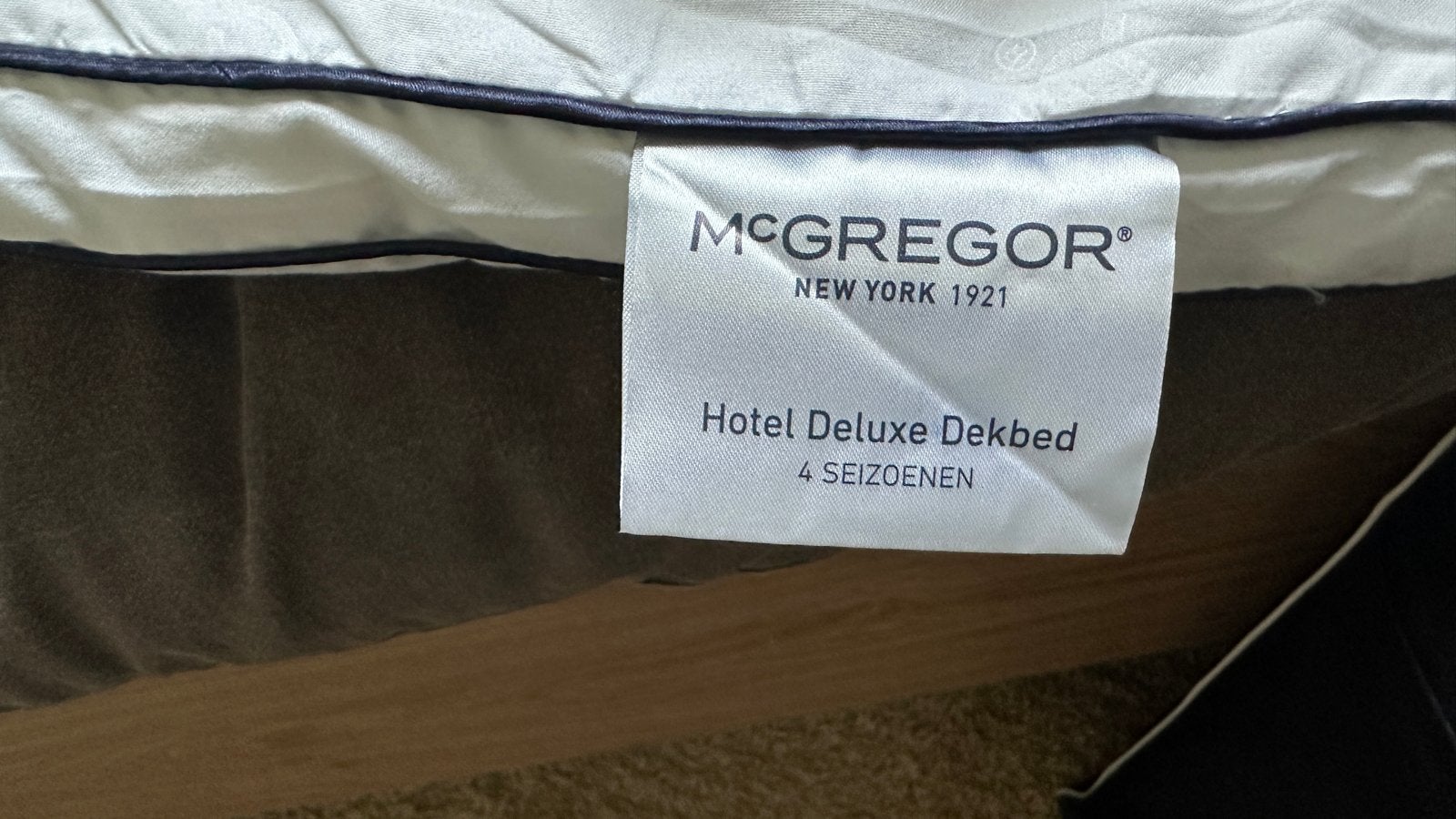 2x McGregor 4-seizoenen dekbed 140x200 - Zo goed als nieuw, Ophalen, Eenpersoons, Wit, Polyester