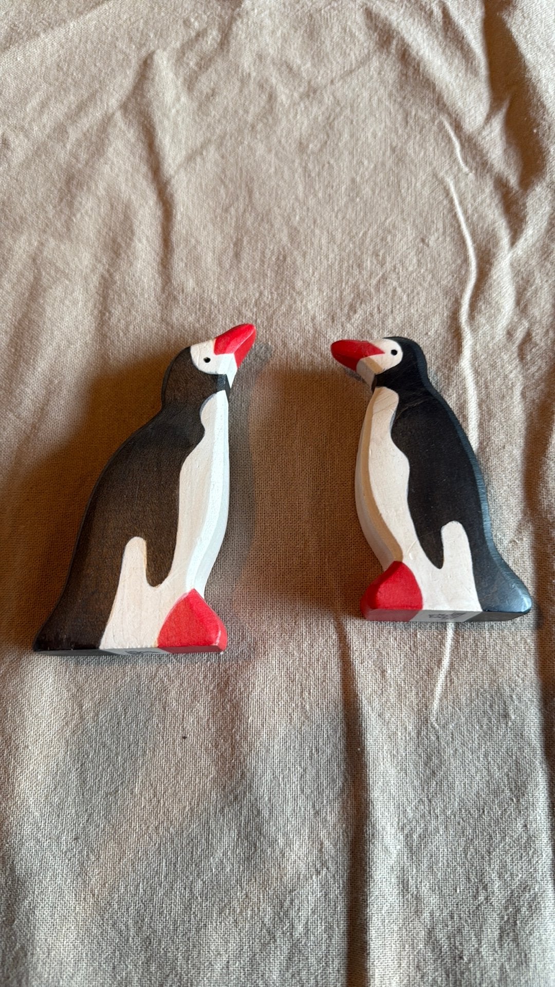 Holztiger Pinguins, Kinderen en Baby's, Speelgoed | Houten speelgoed, Ophalen of Verzenden, Gebruikt