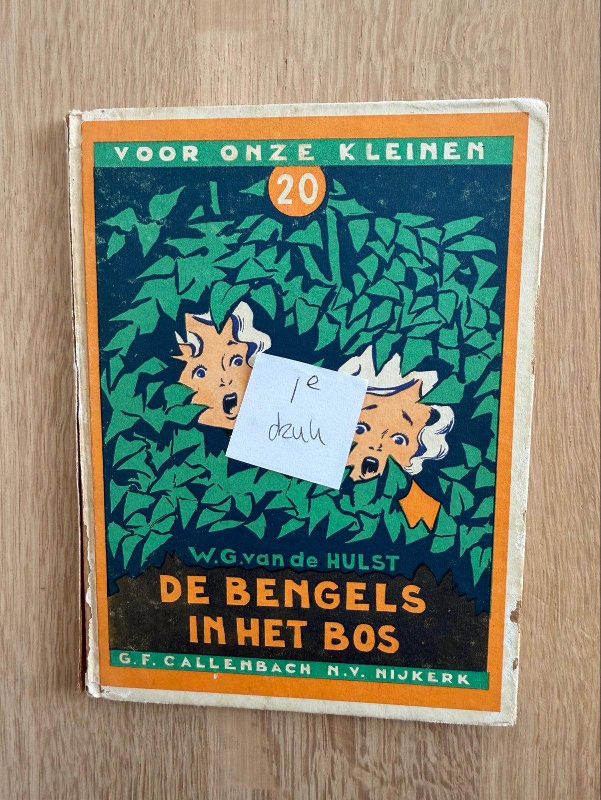 W.G. van de Hulst - De Bengels in het Bos (Voor Onze Kleinen, Ophalen of Verzenden, Gelezen, Fictie algemeen