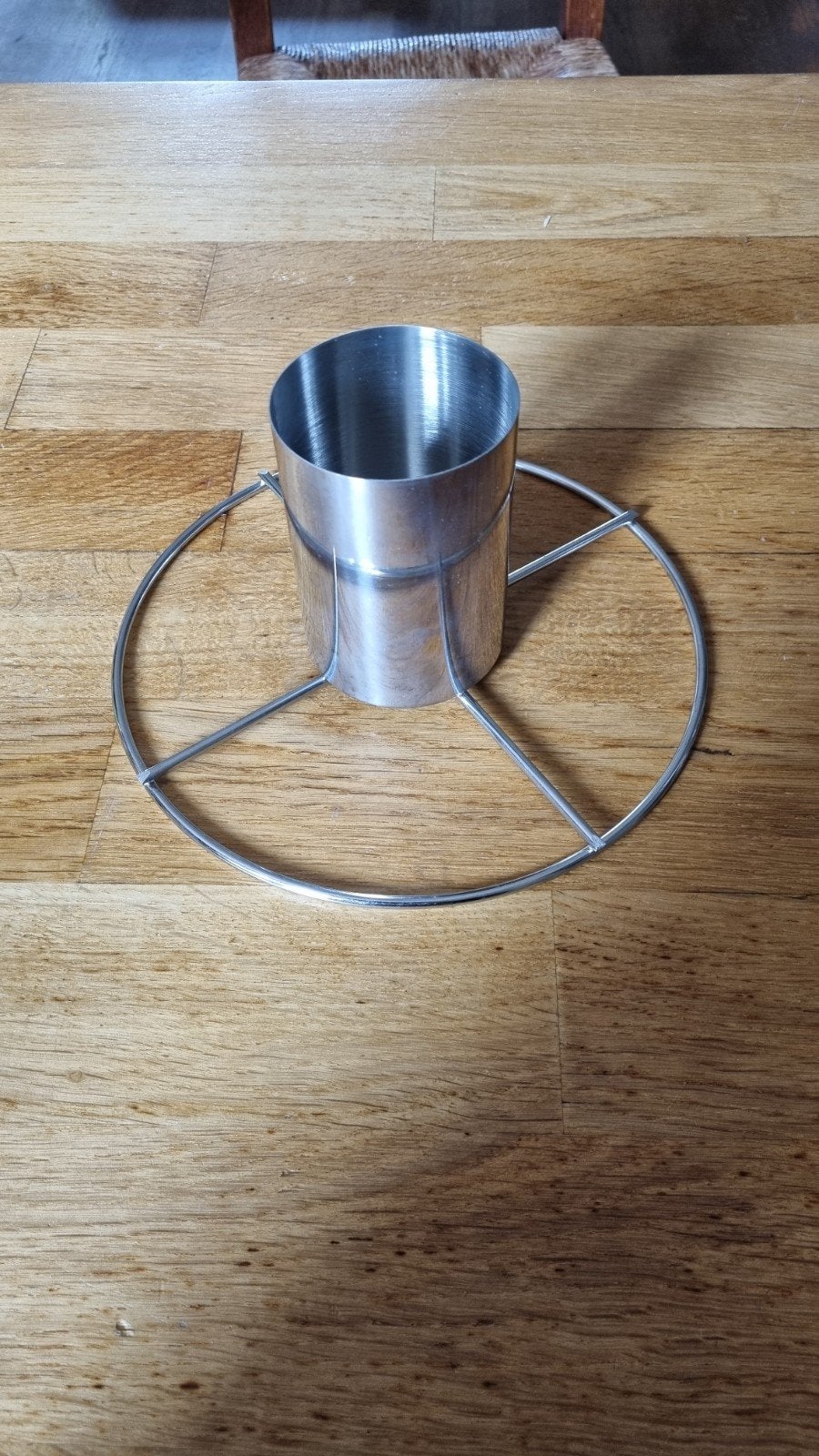 bbq bierblik kiphouder, Tuin en Terras, Ophalen of Verzenden, Zo goed als nieuw