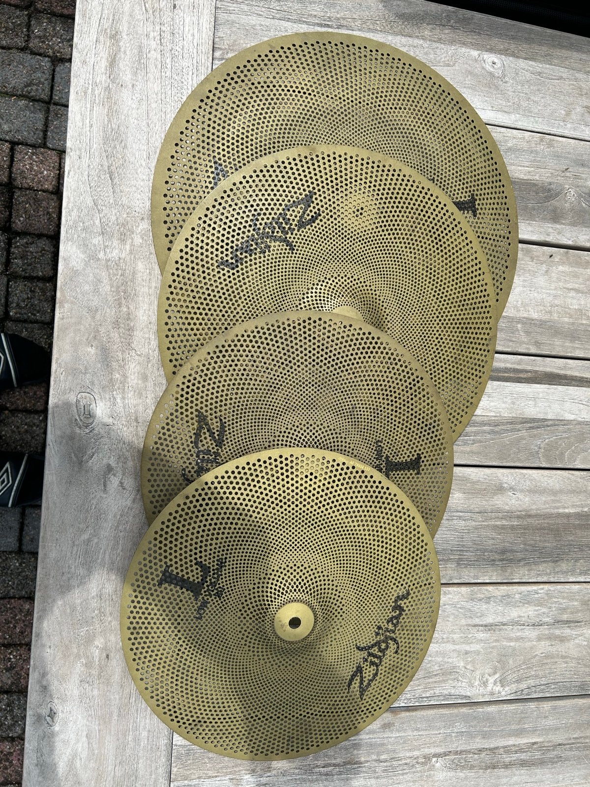Zildjian L80 Low Volume Cymbal Set - Zo goed als nieuw, Ophalen of Verzenden, Zo goed als nieuw, Overige merken