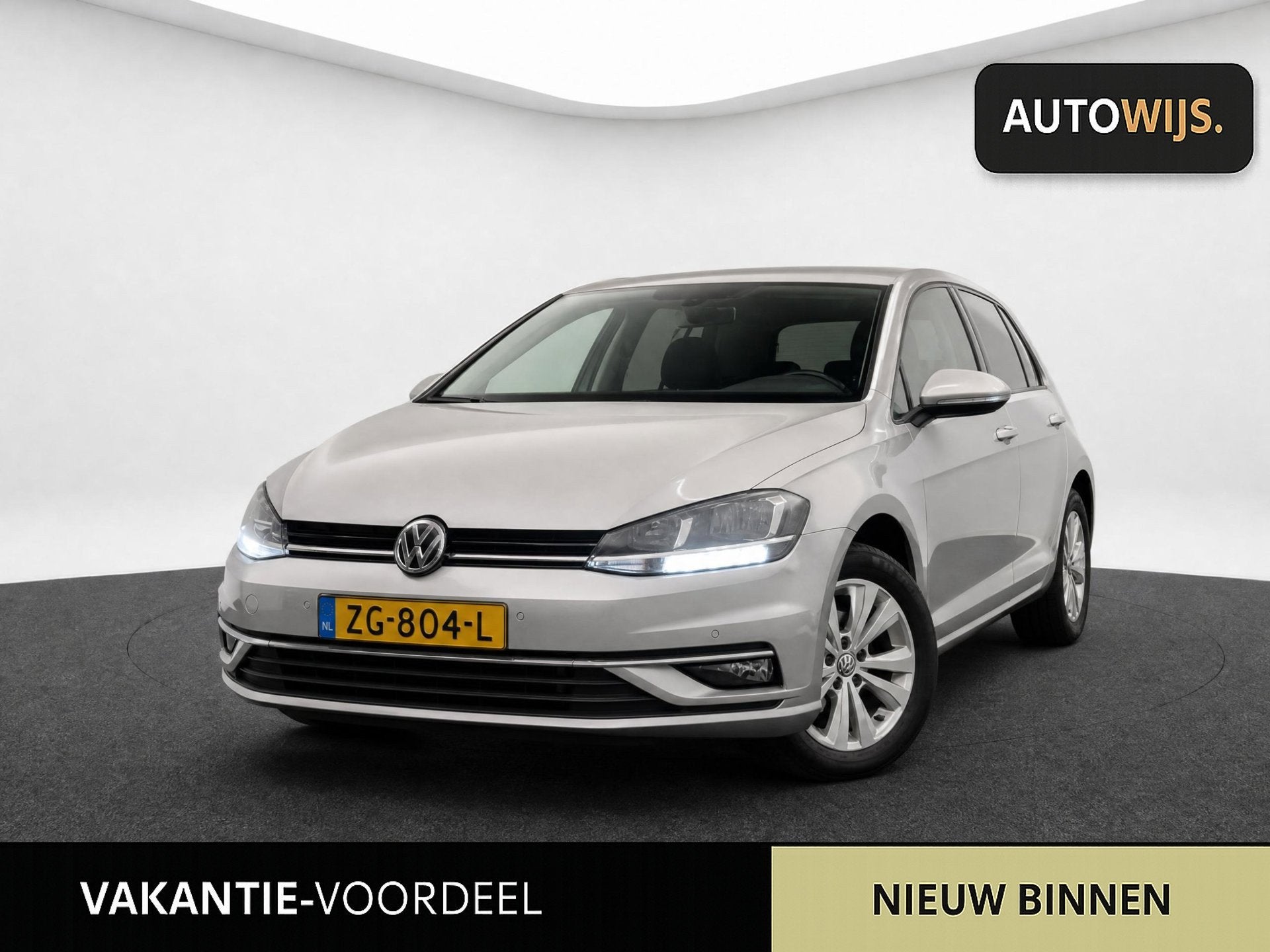 Volkswagen Golf 1.0 TSI Comfortline|AUT|NAVI|MF-STUUR|ACC|NL, Auto's, Volkswagen, Stof, Gebruikt, 1165 kg, 116 pk