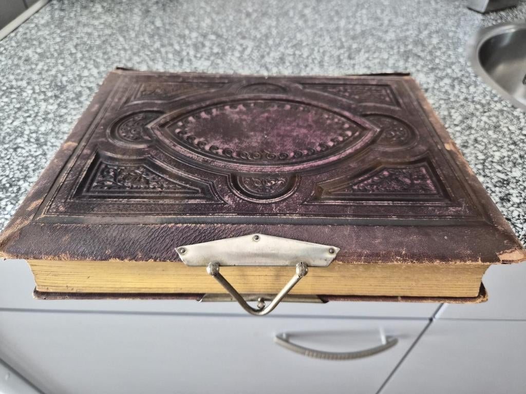 Antiek fotoalbum, Antiek en Kunst, Ophalen of Verzenden
