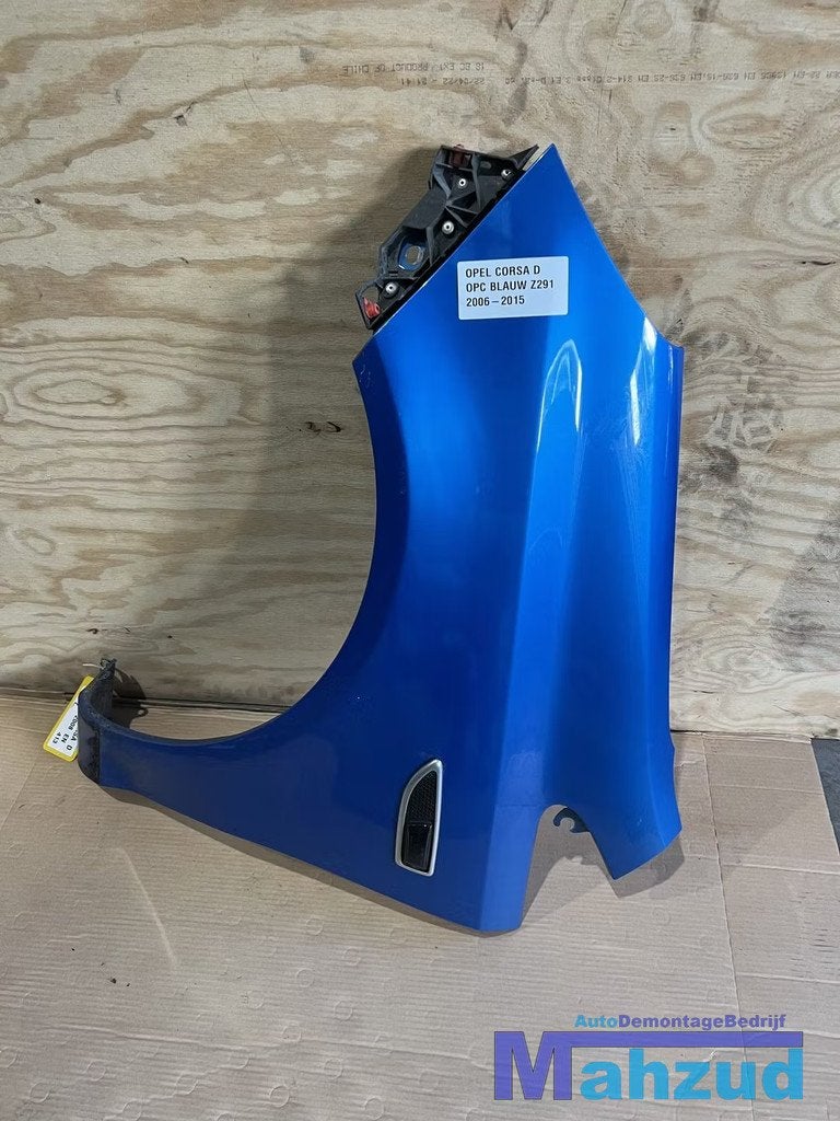 OPEL CORSA D BLAUW Z291 OPC VXR Links voorscherm scherm 2006, Gebruikt, Opel Automobile GmbH, Ophalen of Verzenden, Kontakt@opel-infoservice.de
