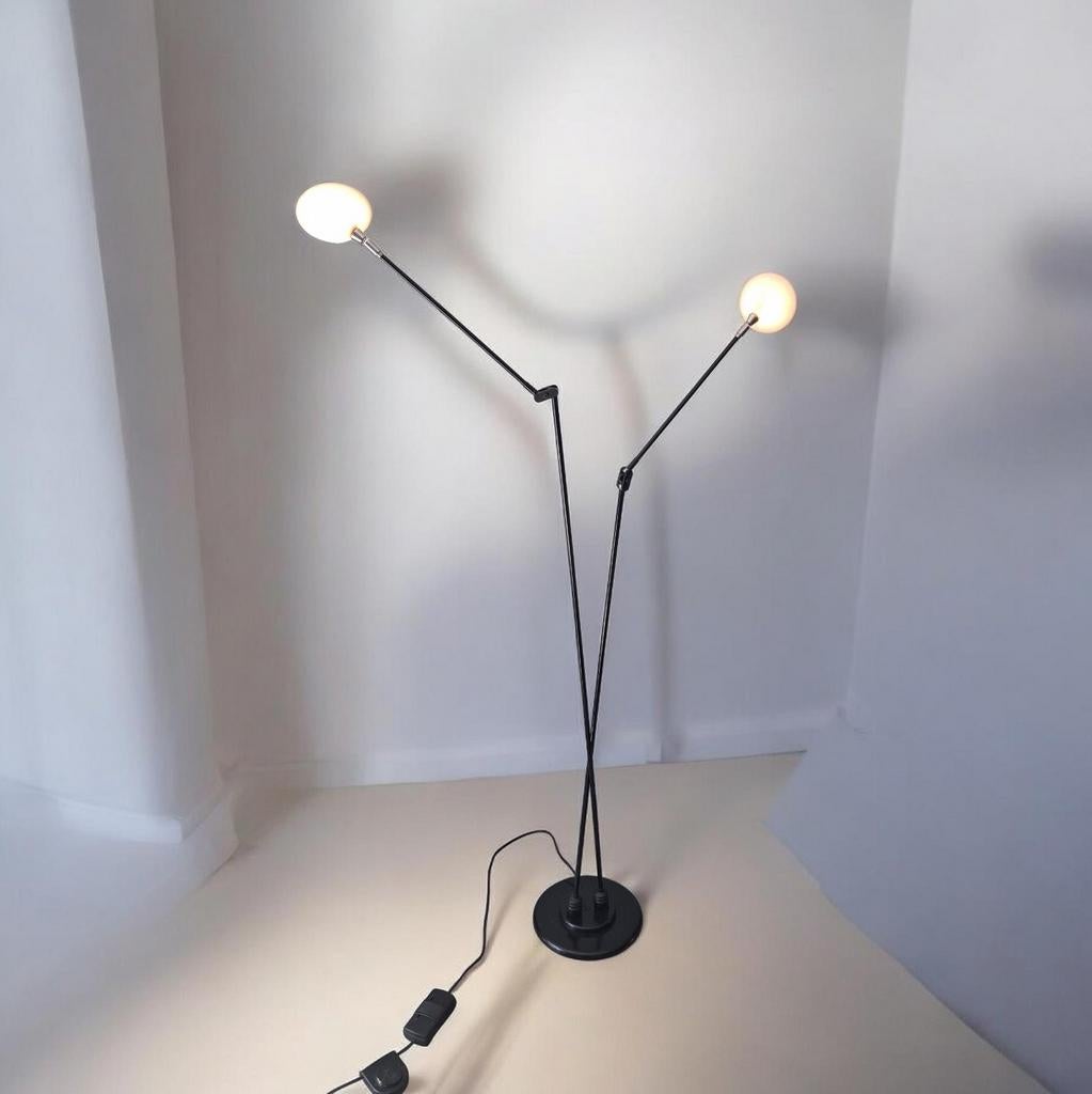 Vintage Retro Dutch Design Pola Vloerlamp Memphis, Ophalen, Gebruikt