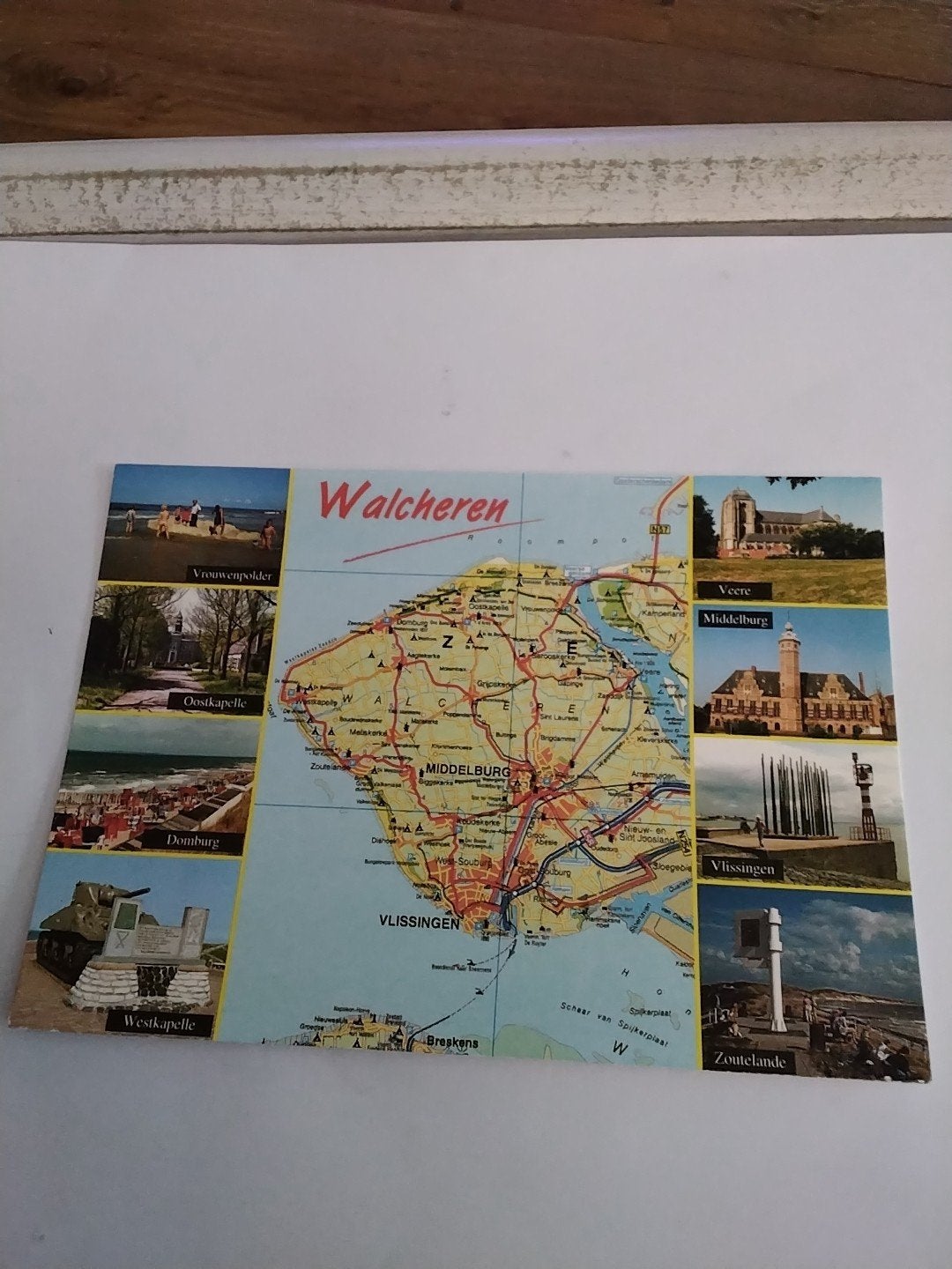 Vintage Ansichtkaart Walcheren - Zeeland, Ophalen of Verzenden