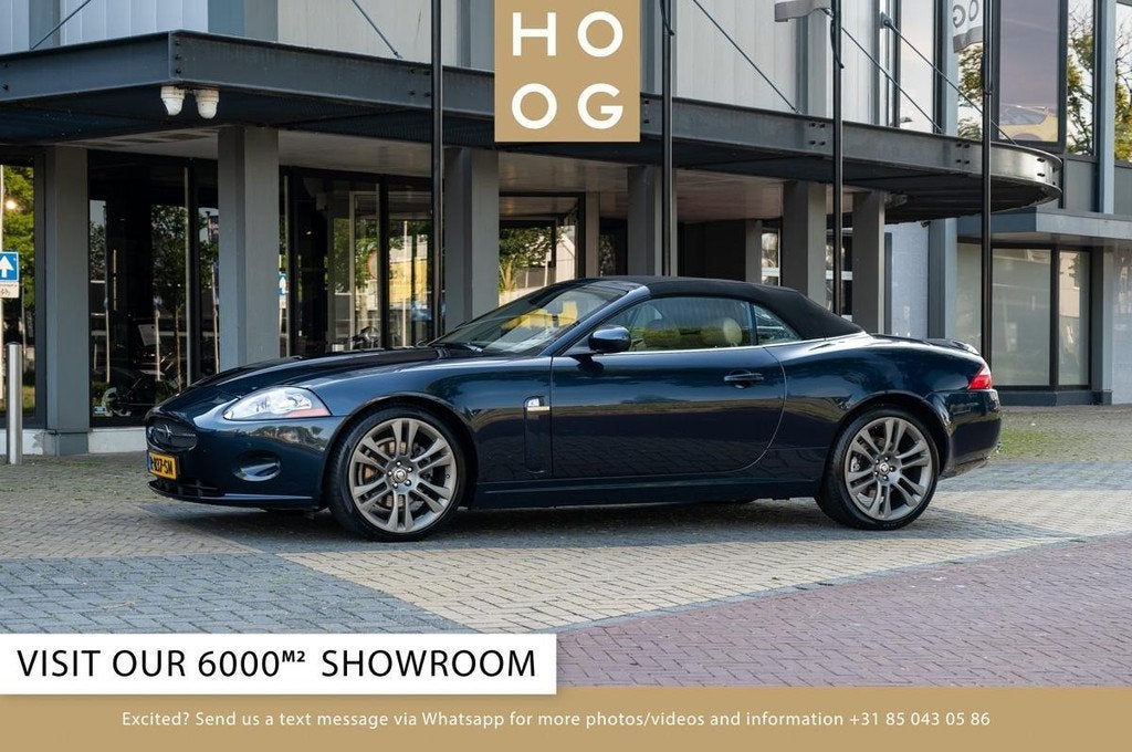Jaguar XK 4.2 V8 Convertible (bj 2006, automaat), Achterwielaandrijving, Gebruikt, Cabriolet, 93 €/maand