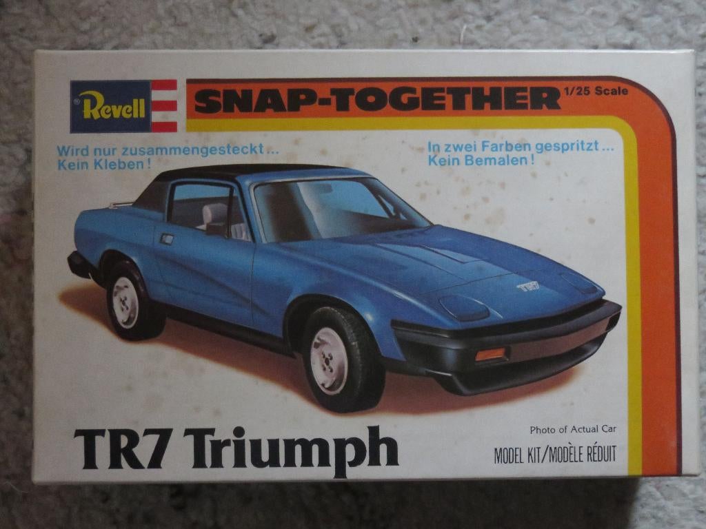 Bouwdoos Triumph TR7 Revell, Hobby en Vrije tijd, Modelbouw | Auto's en Voertuigen, Auto, Revell, Groter dan 1:32, Nieuw