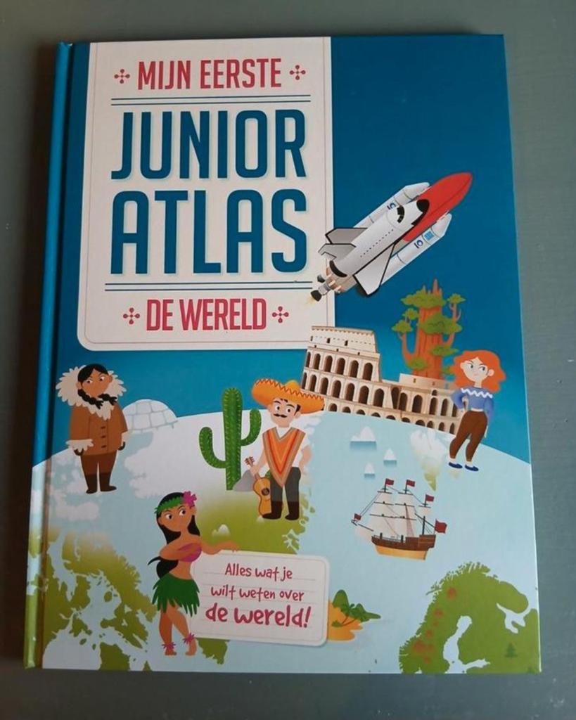 mijn eerste junior atlas, de wereld, Boeken, Atlassen en Landkaarten, Overige atlassen, 2000 tot heden, Ophalen of Verzenden, Zo goed als nieuw