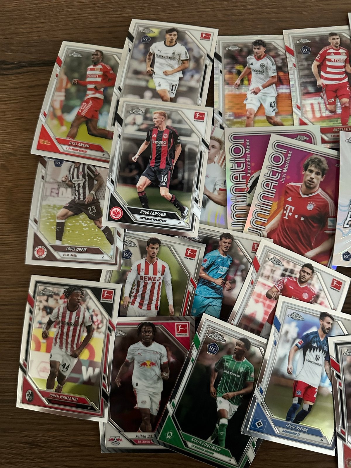 Voetbal Spelerskaarten - Topps Chrome Bundesliga, Verzenden, Nieuw, Buitenlandse clubs, Spelerskaart