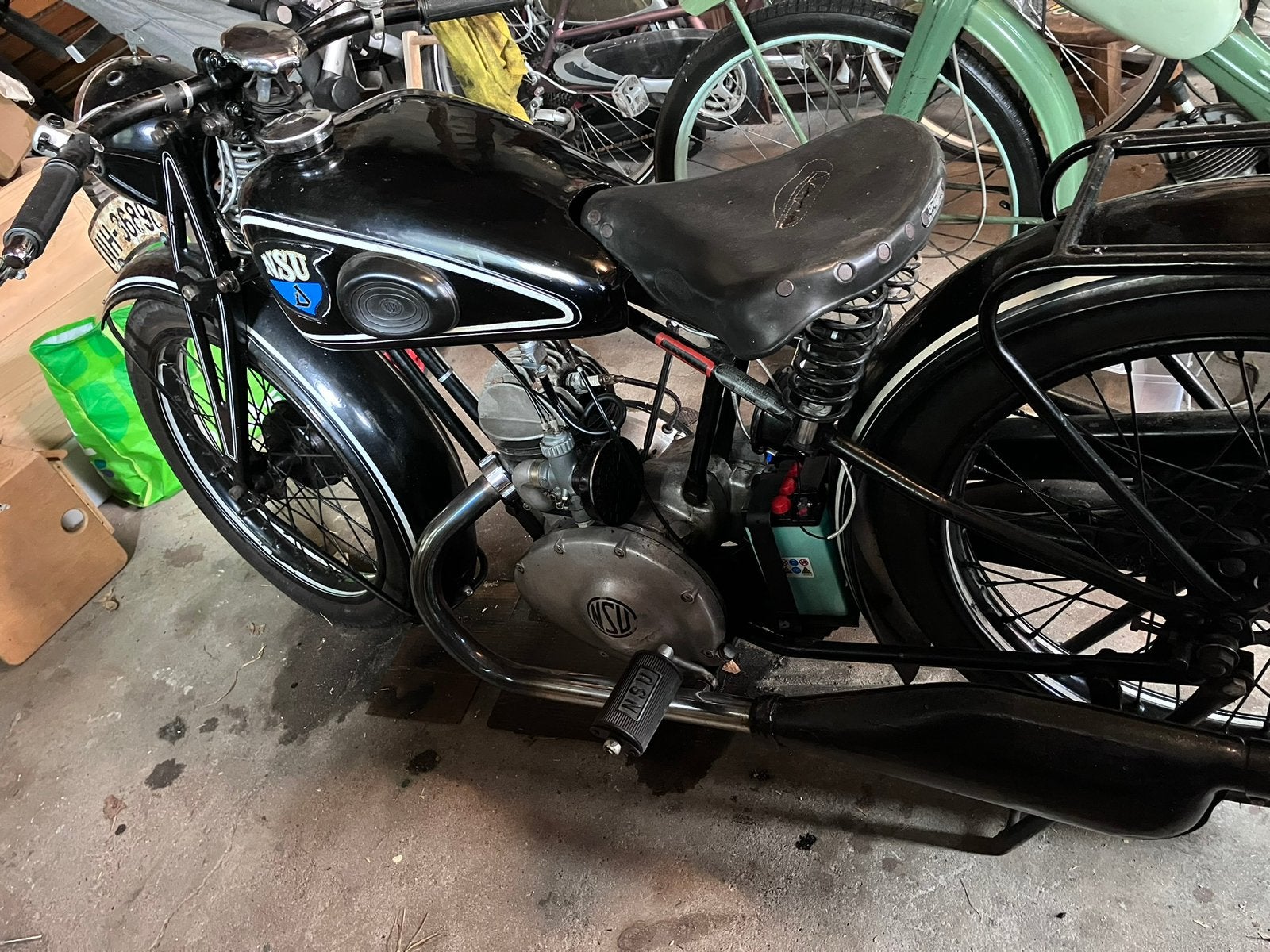 NSU 201 ZDB 1938, Gebruikt, Overig, 11 kW of minder, 200 cc