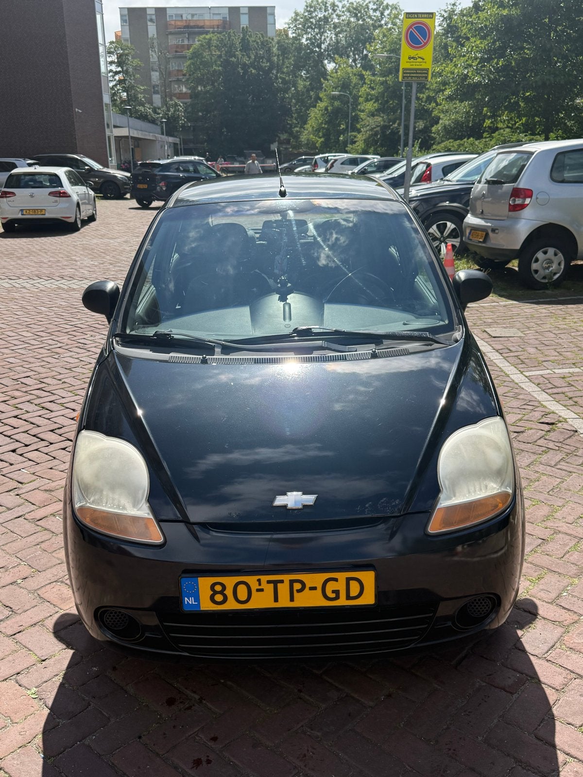Chevrolet Matiz 0.8 2006 Zwart, Auto's, Voorwielaandrijving, Zwart, Origineel Nederlands, 19 km/l