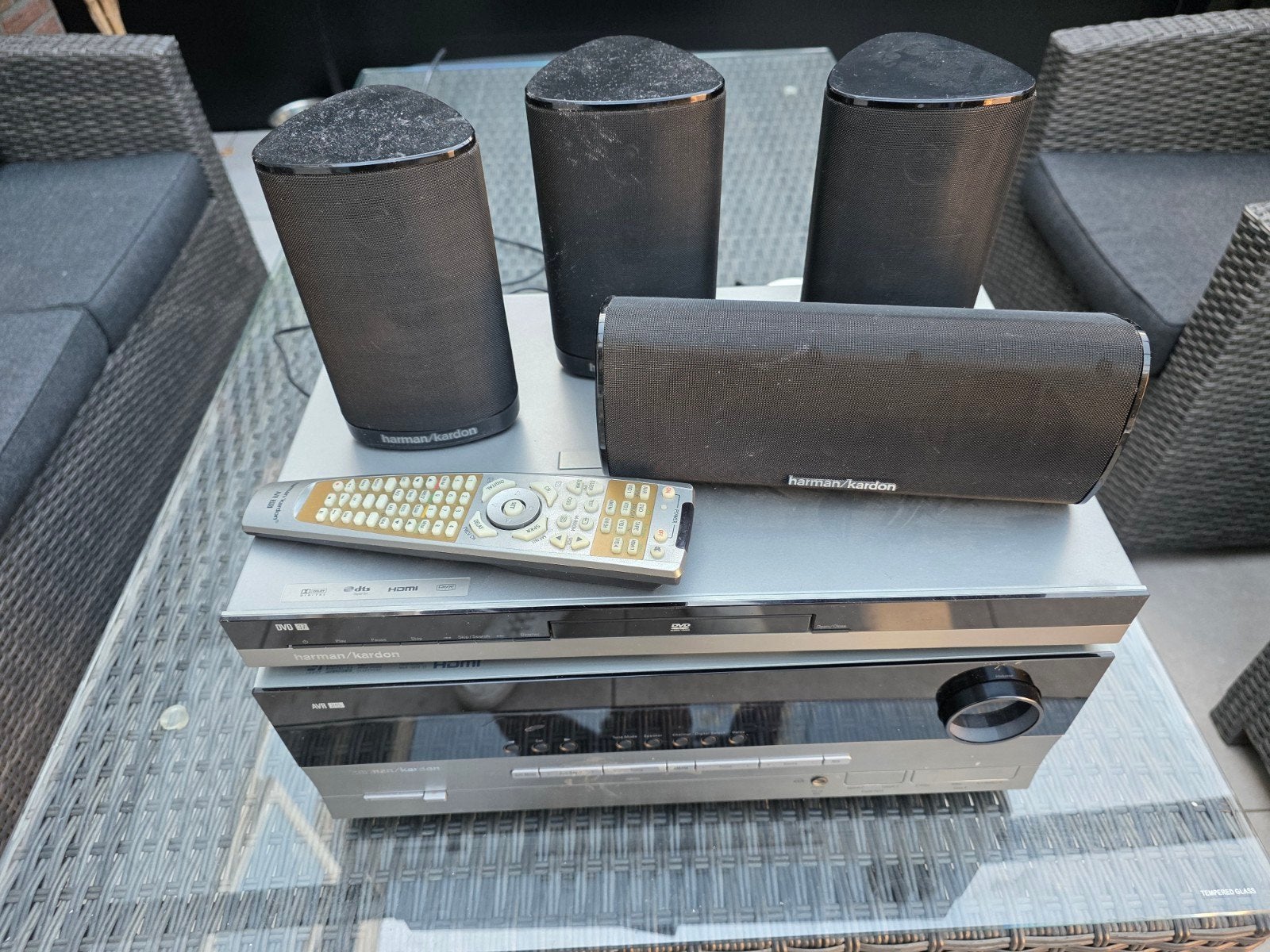 Harman Kardon Home Cinema, Audio, Tv en Foto, Home Cinema-sets, Dvd-speler, Ophalen, Overige merken, Gebruikt