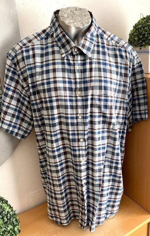 Xacus overhemd maat 48 [H], Kleding | Heren, Overhemden, Ophalen of Verzenden, Nieuw, Blauw, Overige halswijdtes
