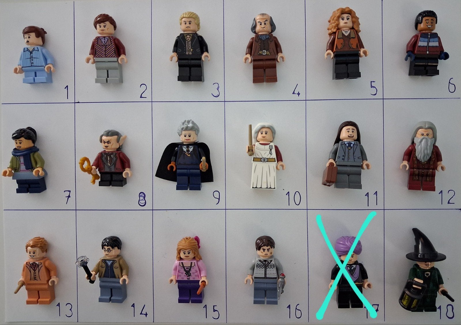 Lego Harry Potter Poppetjes, Ophalen of Verzenden, Zo goed als nieuw