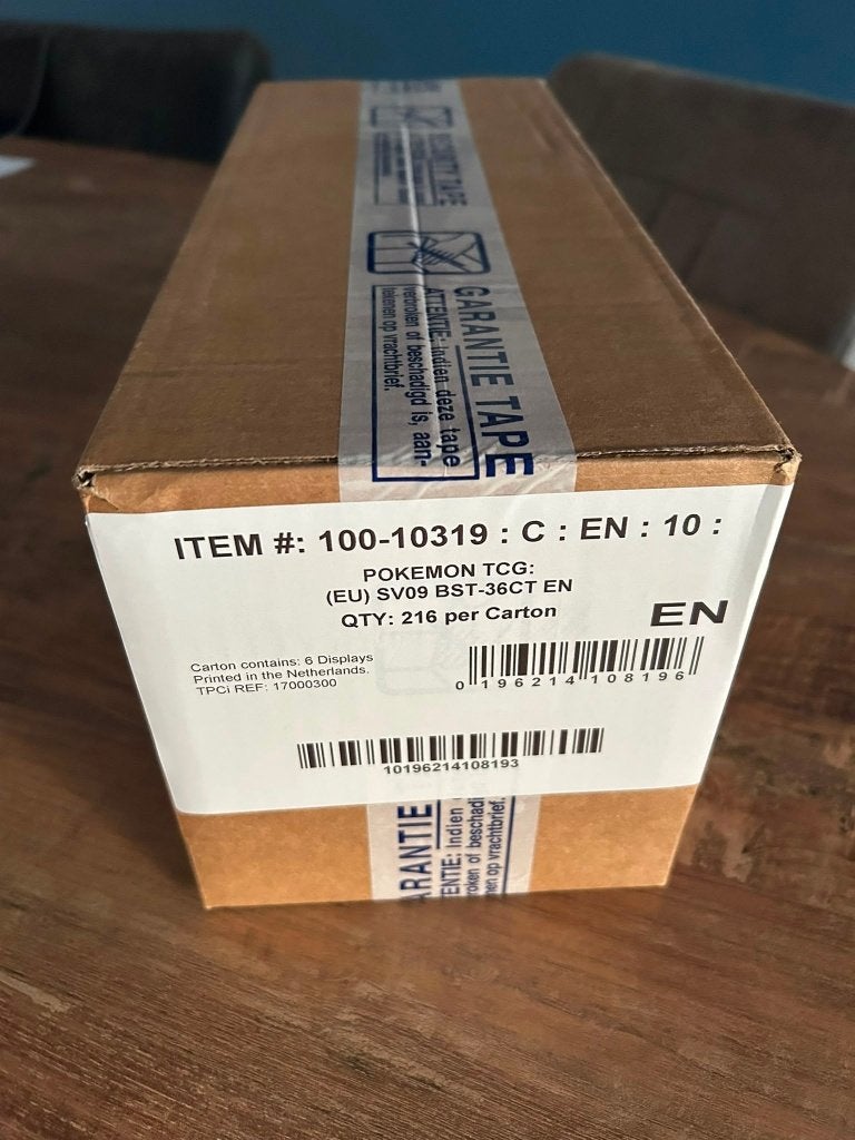 JTG Boosterbox Sealed Case, Ophalen of Verzenden, Nieuw, Boosterbox, Foil