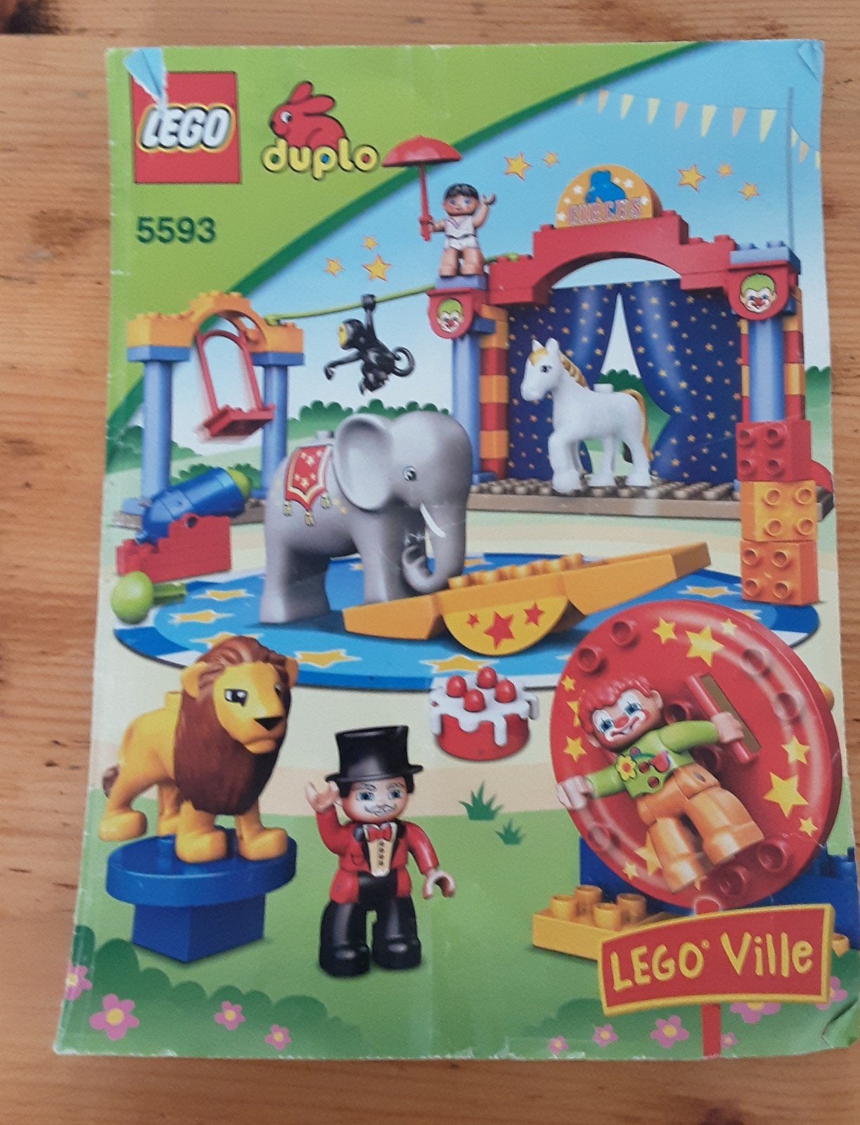 circus van lego, Ophalen, Meer dan 50 stukjes