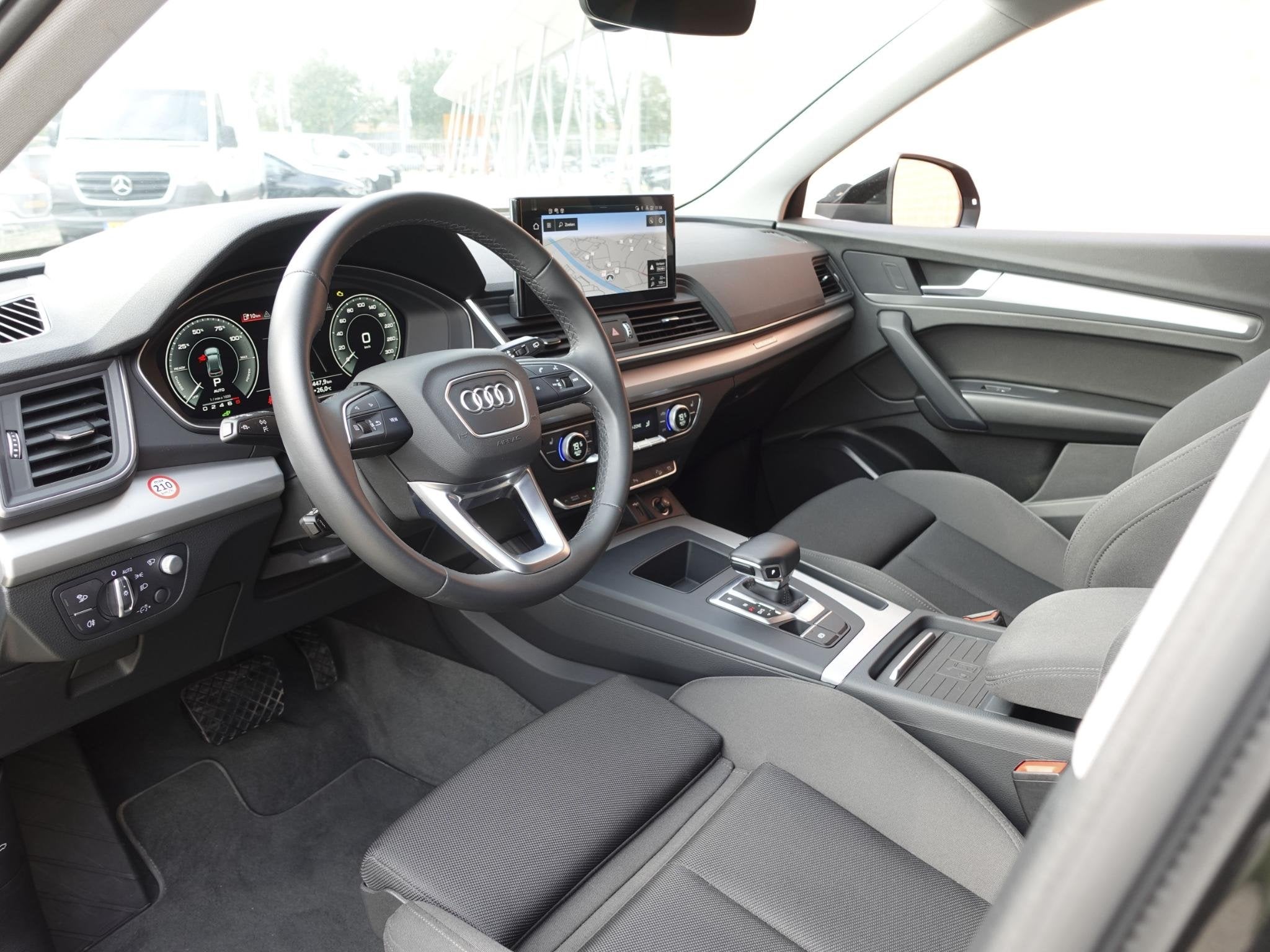 Audi Q5 50 TFSI e 300pk PHEV S Line Automaat Navigatie Camer, Auto's, Audi, Automaat, 14 kWh, Gebruikt, Euro 6
