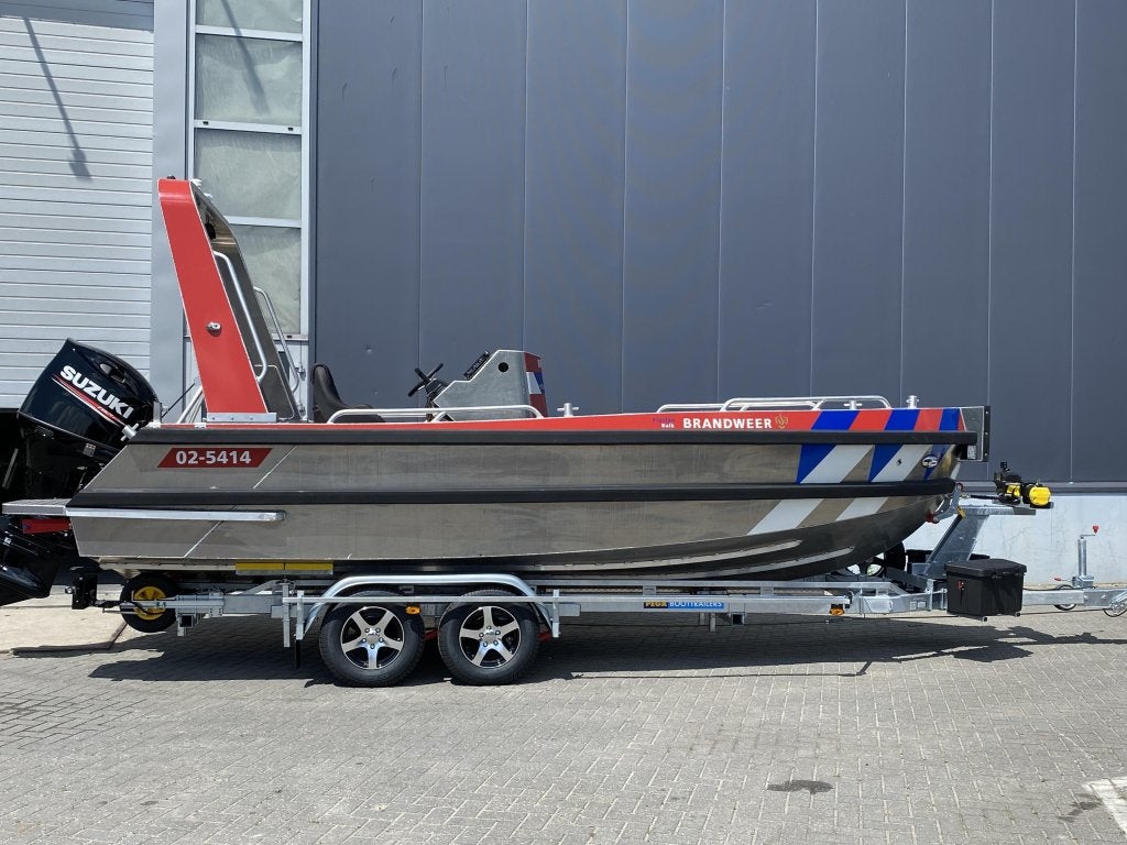 Alumax Bullit 660 Brandweerboot, fireboat, Firefighting boat, Nieuw, Benzine