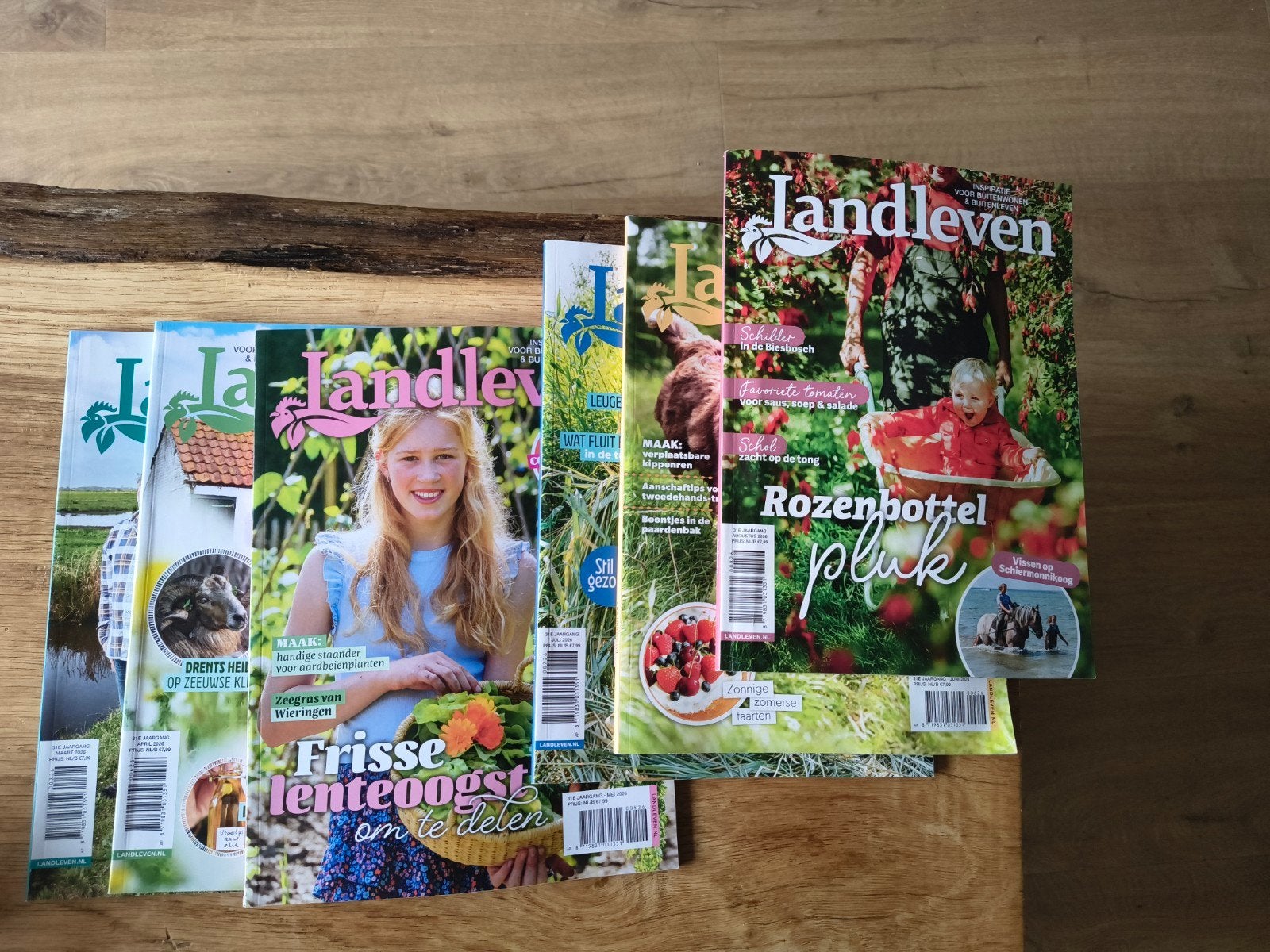 landleven 2026 6 stuks, Ophalen
