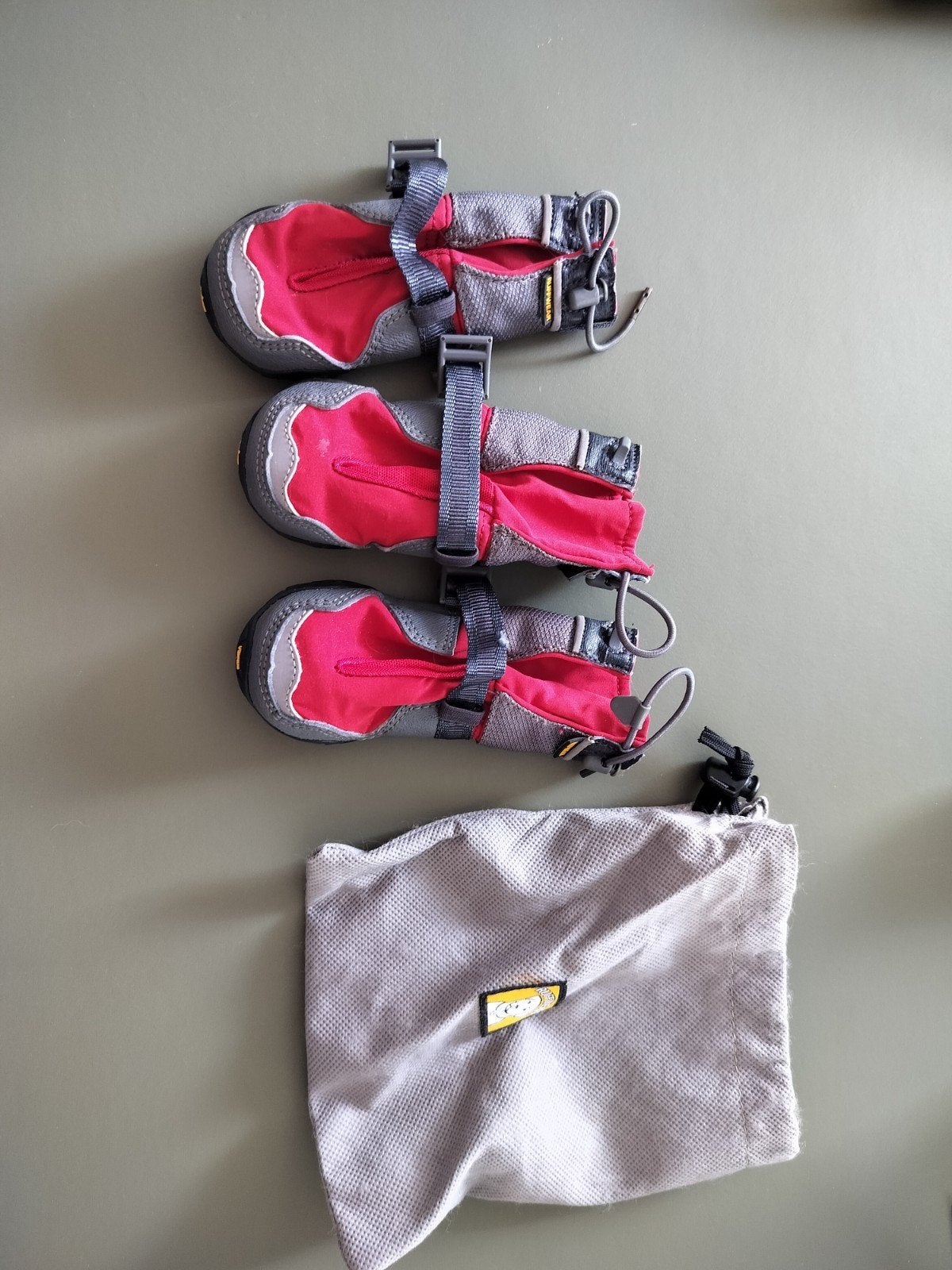 Ruffwear schoentjes, Dieren en Toebehoren, Ruffwear, Ophalen of Verzenden, Zo goed als nieuw, Hondenschoenen