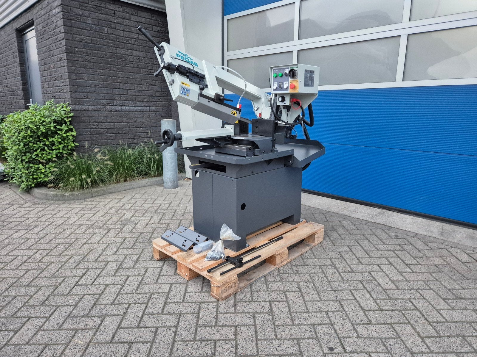 PEGAS 230X280 GH-LR Lintzaagmachine L+R verstek 380V NIEUW!, Ophalen of Verzenden, PEGAS, Info@bolkmachinehandel.nl, Tsjechië