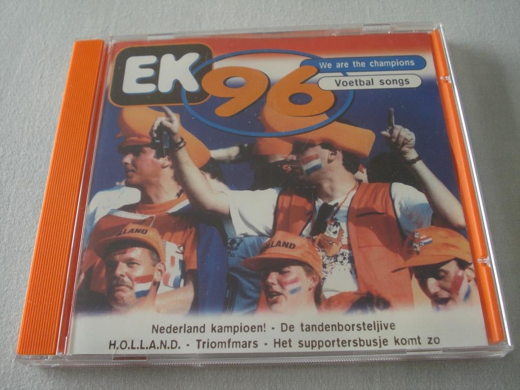 diversen - WE ARE THE CHAMPIONS  ek 96   ORANJE ,Voetbal, Ophalen of Verzenden, Zo goed als nieuw, Pop
