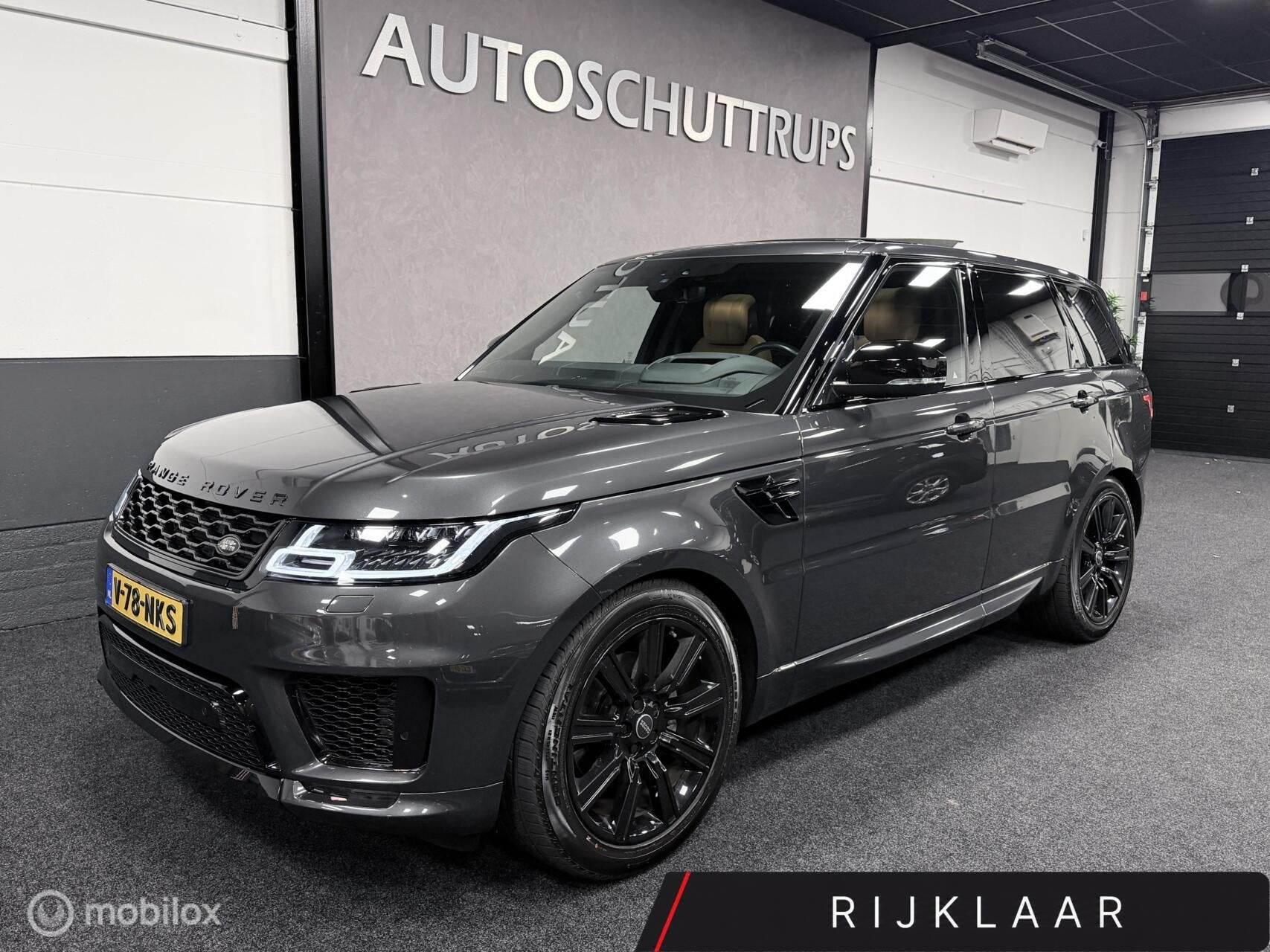 Land Rover Range Rover Sport 3.0 SDV6 GRIJSKENTEKEN / MARGE, Auto's, Automaat, Euro 6, 2993 cc, Bedrijf