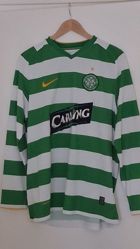 Celtic longsleves origineel voetbalshirt 2008 nike L, Verzamelen, Ophalen of Verzenden, Gebruikt, Buitenlandse clubs, Shirt
