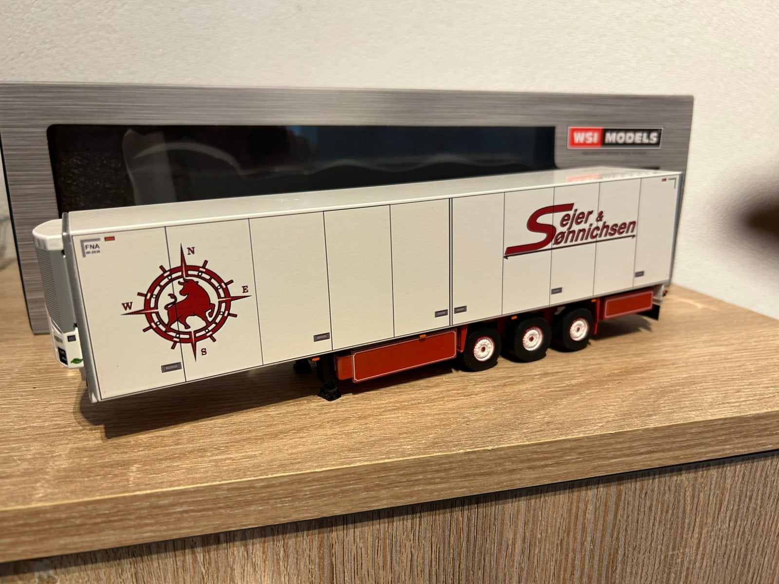WSI trailer SEJER Denemarken, Ophalen of Verzenden, Zo goed als nieuw, Bus of Vrachtwagen, Wsi