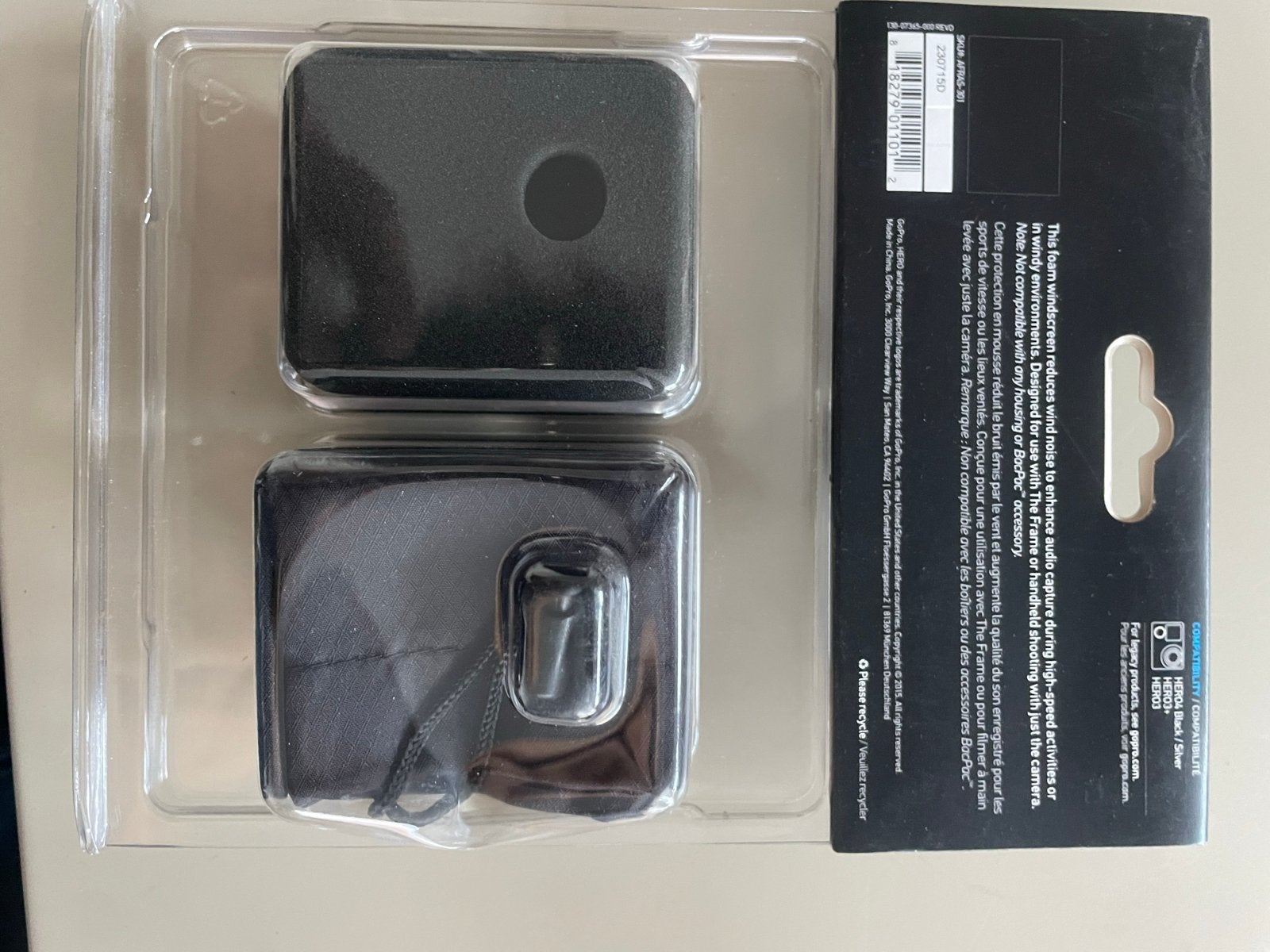 GoPro WindSlayer Foam Windscreen (2 stuks), Ophalen of Verzenden, Nieuw, GoPro