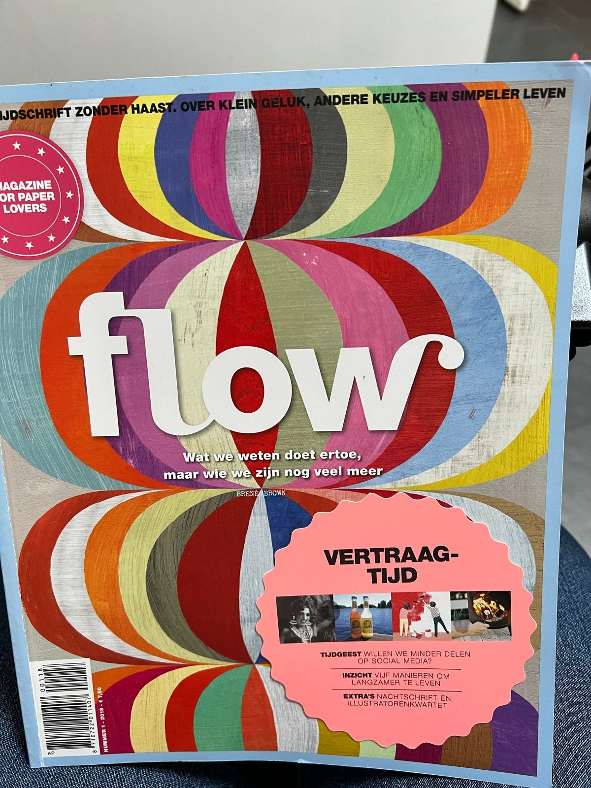 Flow Magazine - Nummer 1 t/m 7 2018, Ophalen of Verzenden, Gelezen, Damesbladen